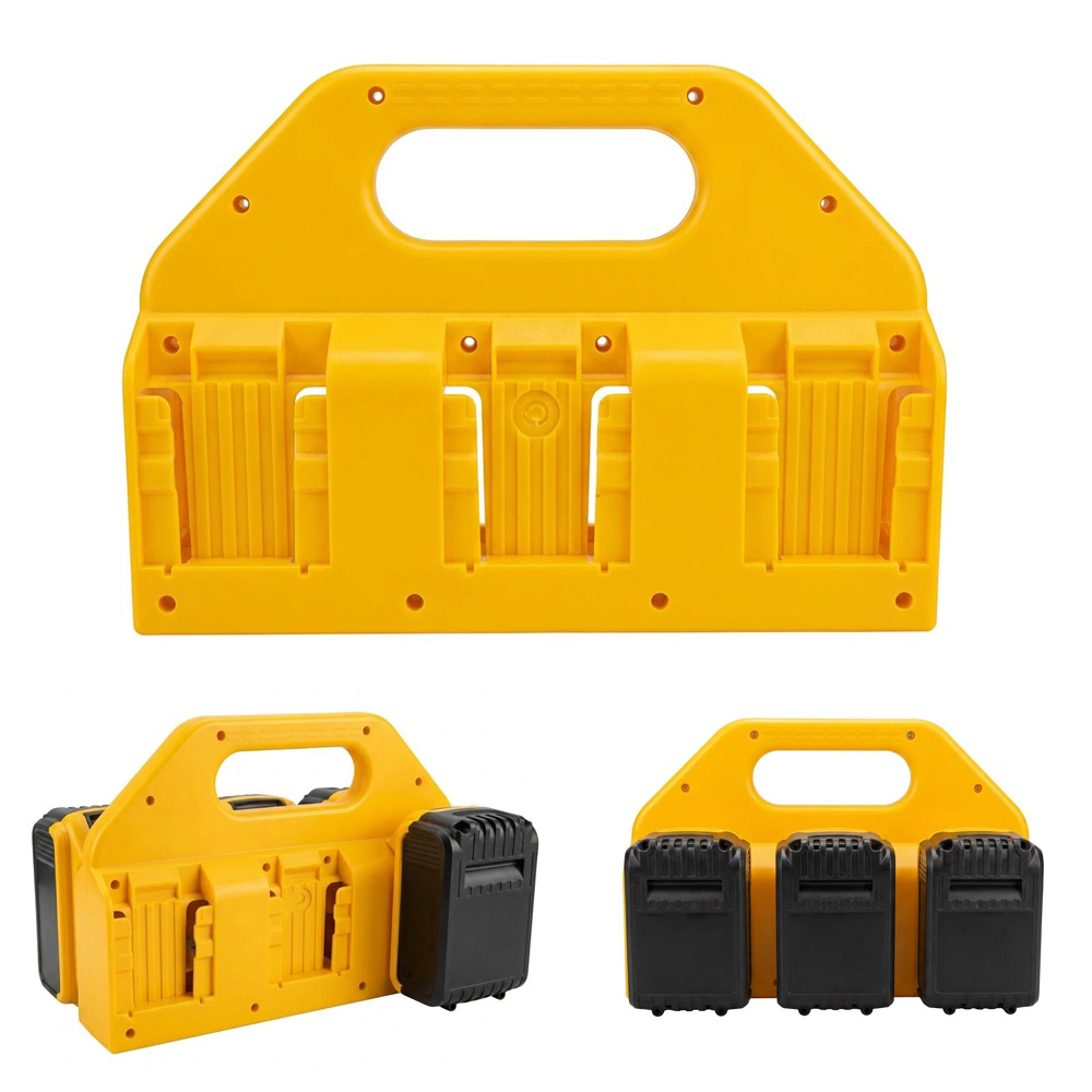 Tools In Electrical Workshop - حامل تخزين بطارية ديوالت 18 فولت،