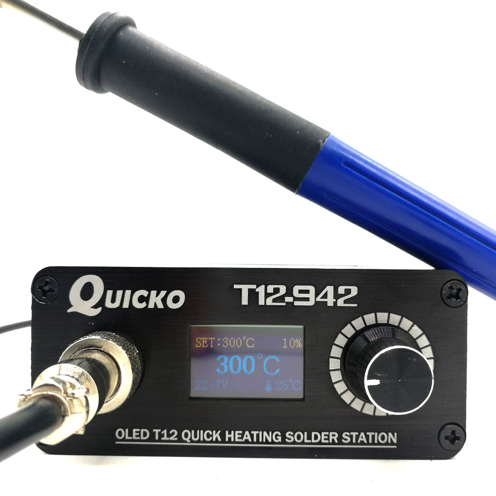 Tools For Electronic Workshop - QUICKO MINI T12 STC OLED محطة