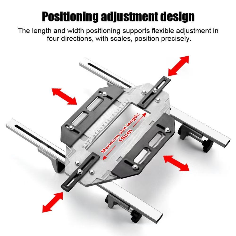 Dowel Jig Kit - قالب تثبيت مفصلات الأبواب والخزائن، أداة