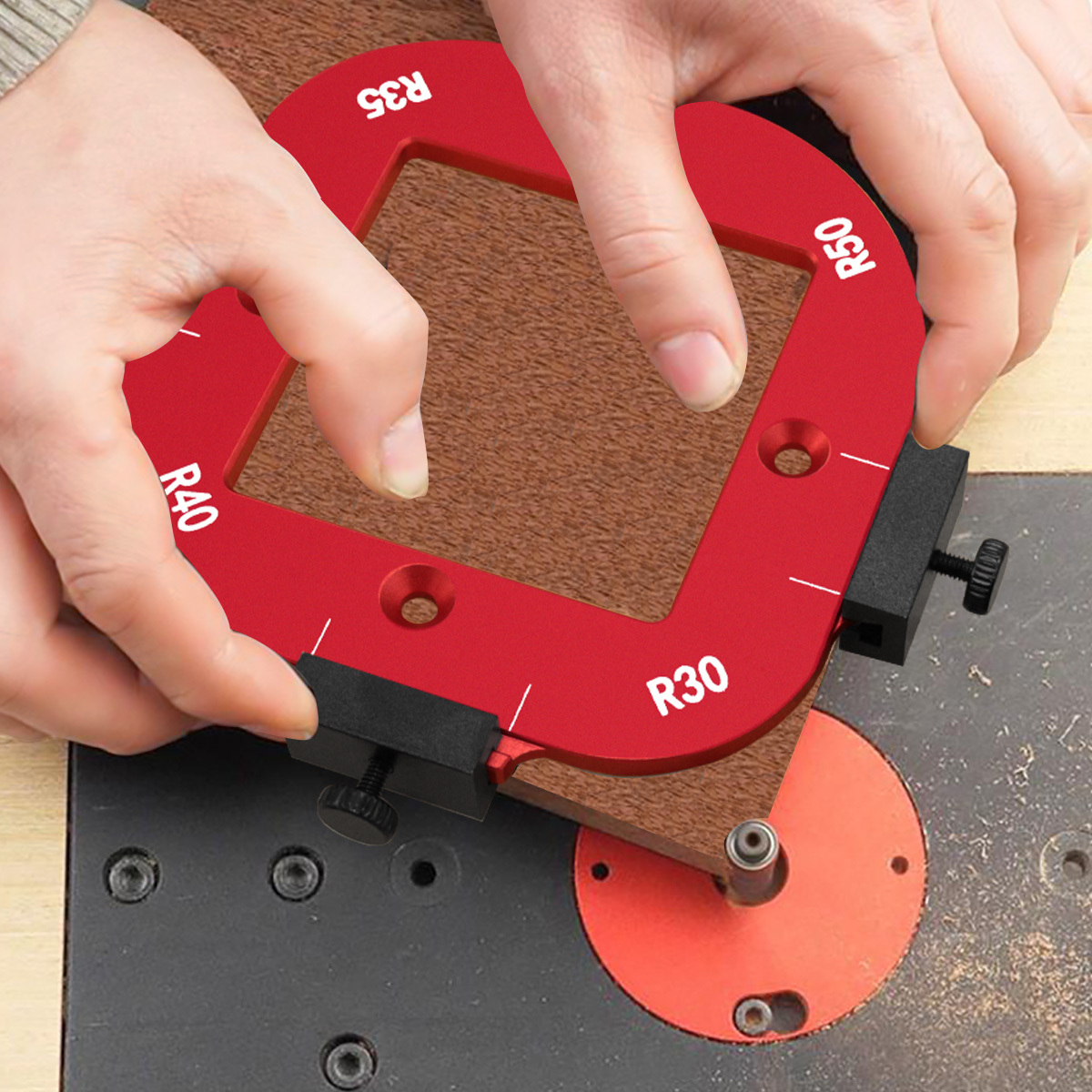 Dowel Jig Kit - مجموعة قوالب زوايا مستديرة من الألومنيوم