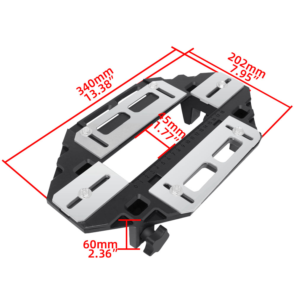 جديد النجارة الشق محدد مع راوت - مراجعة Dowel Jig Kit وسعره