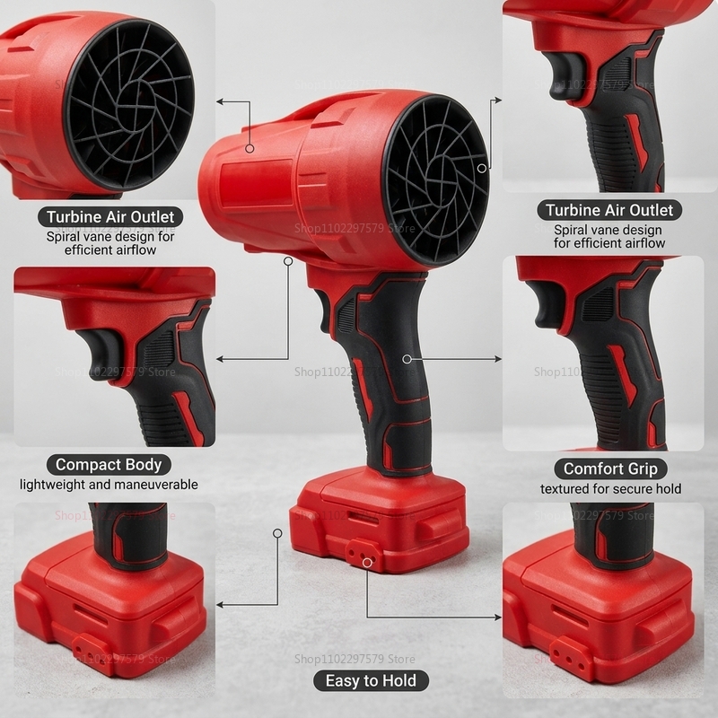 مروحة توربو لاسلكية 18 فولت مع - مراجعة Tools Use In Workshop وسعره