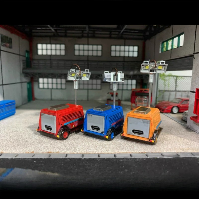 ديوراما بمقياس 1/64 لمرآب السي - مراجعة Workshop Tools Toy وسعره