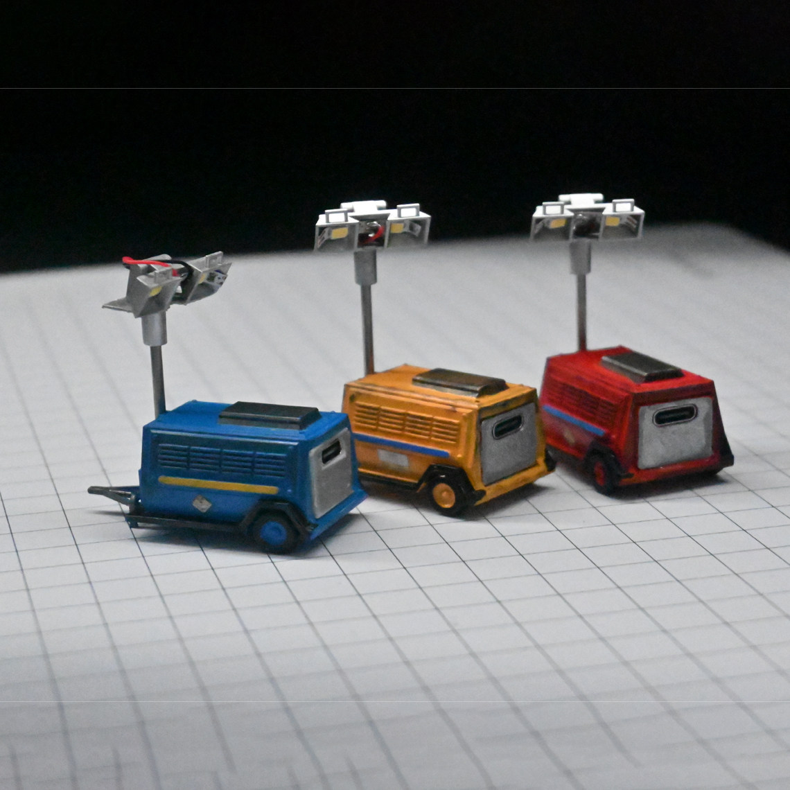 ديوراما بمقياس 1/64 لمرآب السي - مراجعة Workshop Tools Toy وسعره
