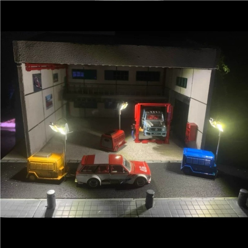 ديوراما بمقياس 1/64 لمرآب السي - مراجعة Workshop Tools Toy وسعره