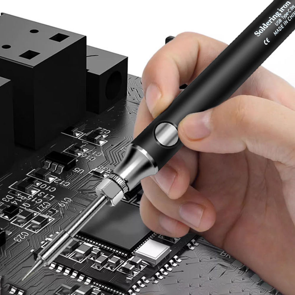 قلم لحام إلكتروني محمول صغير ب - مراجعة Tools For Electronic Workshop وسعره