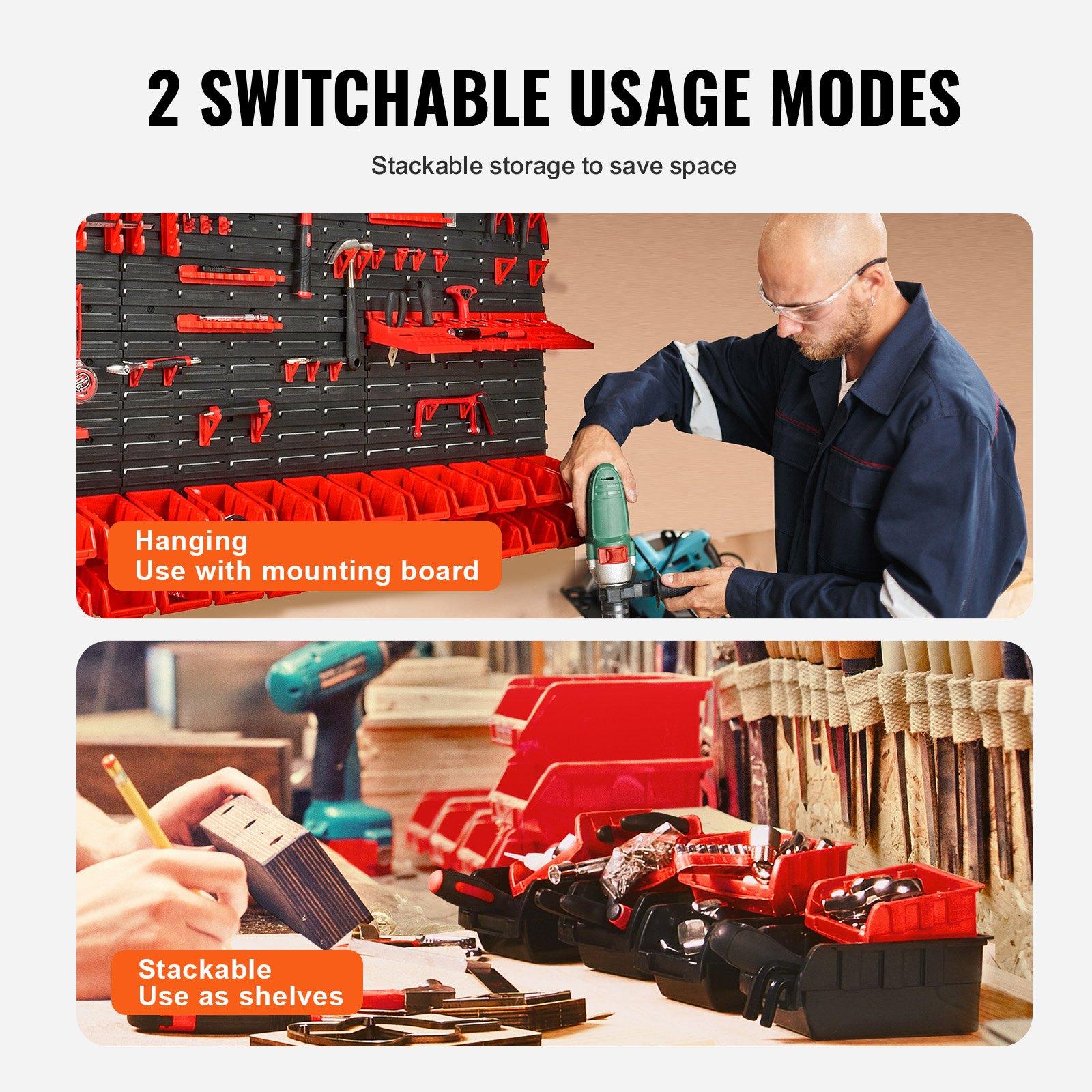 منظم أدوات بلاستيكي مثبت على ا - مراجعة Workshop Tools Storage وسعره