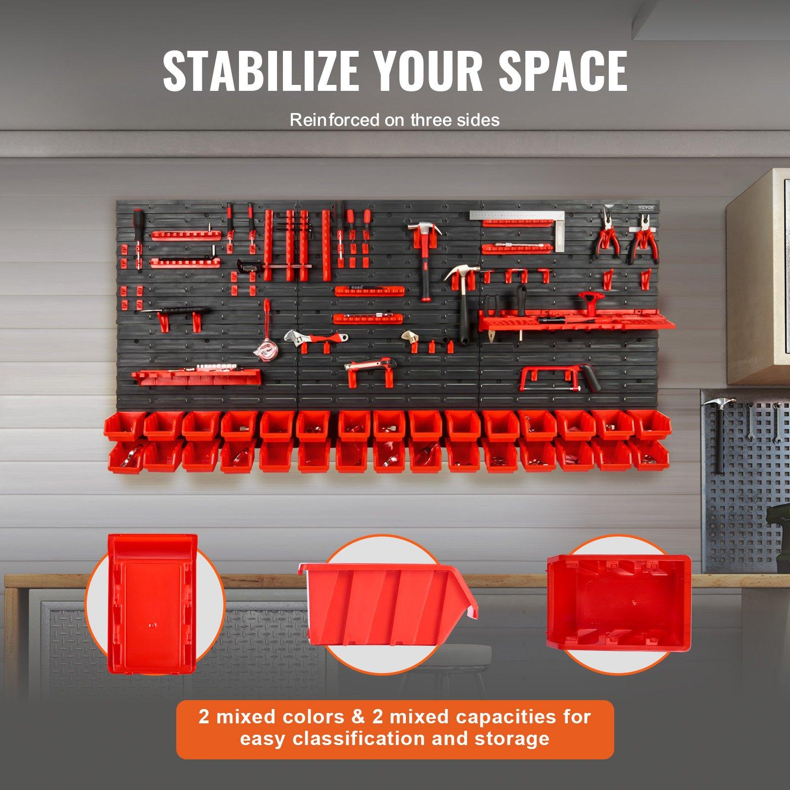 منظم أدوات بلاستيكي مثبت على ا - مراجعة Workshop Tools Storage وسعره