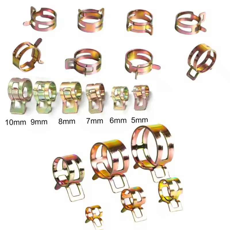 10-50 قطعة مشبك زنبركي للوقود  - مراجعة Pipe Clamp Bar وسعره