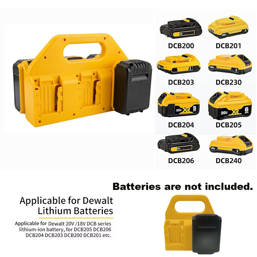 حامل تخزين بطارية ديوالت 18 فو - مراجعة Tools In Electrical Workshop وسعره