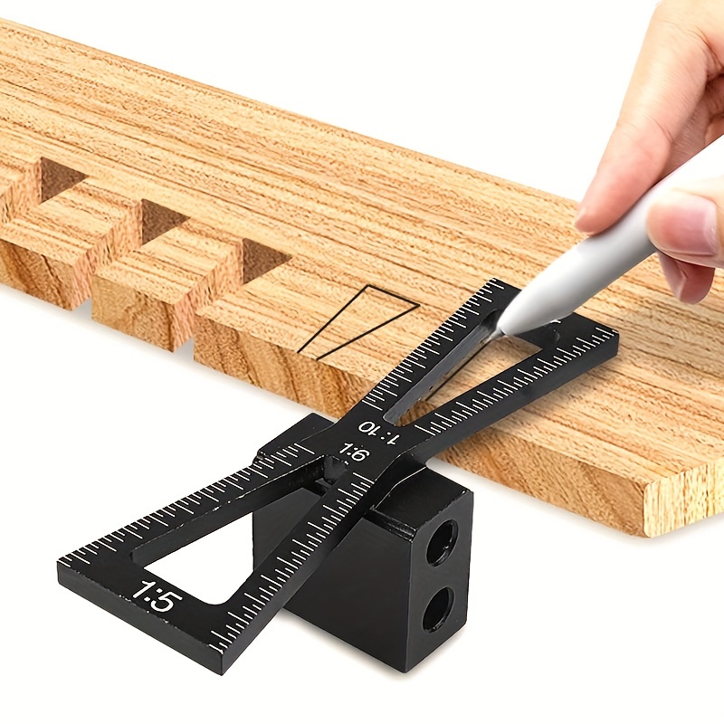 1:5-1:6 1:8-1:10 قالب تحديد ذي - مراجعة Dovetail Marking Guide وسعره