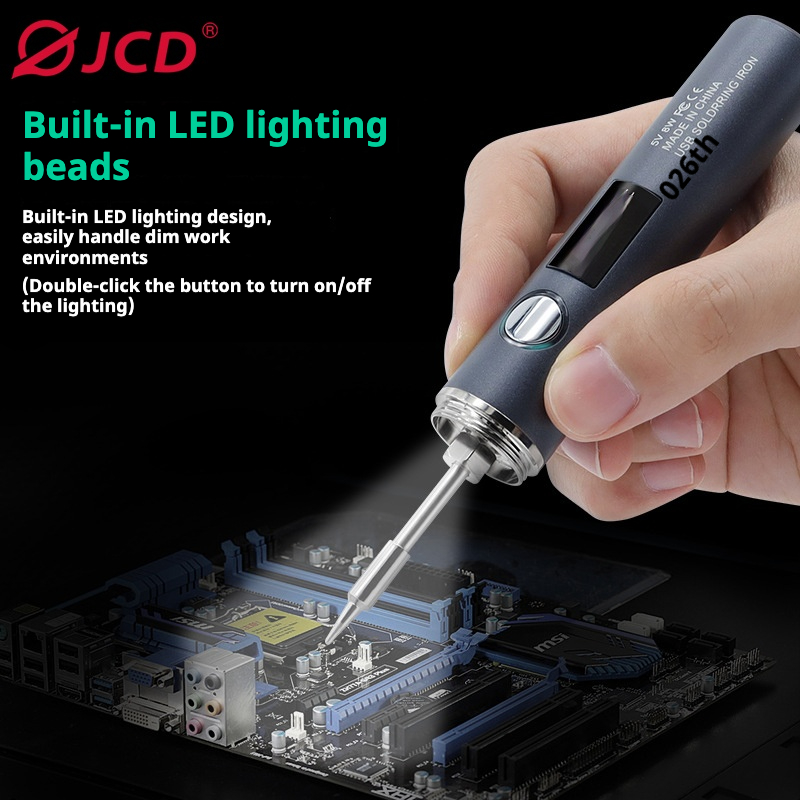 مكواة لحام USB من النوع C، 5 س - مراجعة Tools For Electronic Workshop وسعره