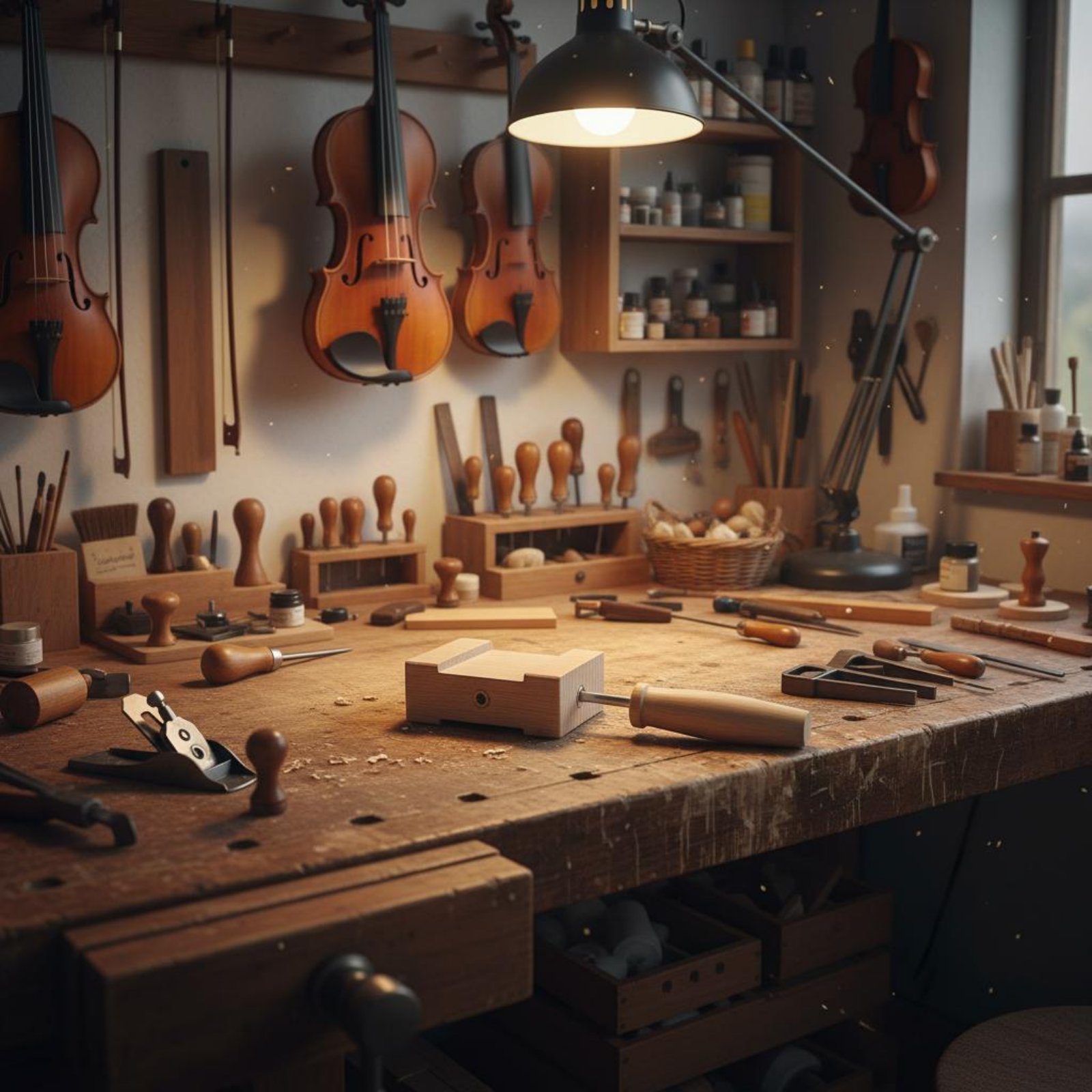 أداة تركيب جسر الكمان الاحتراف - مراجعة Tools Use In Workshop وسعره
