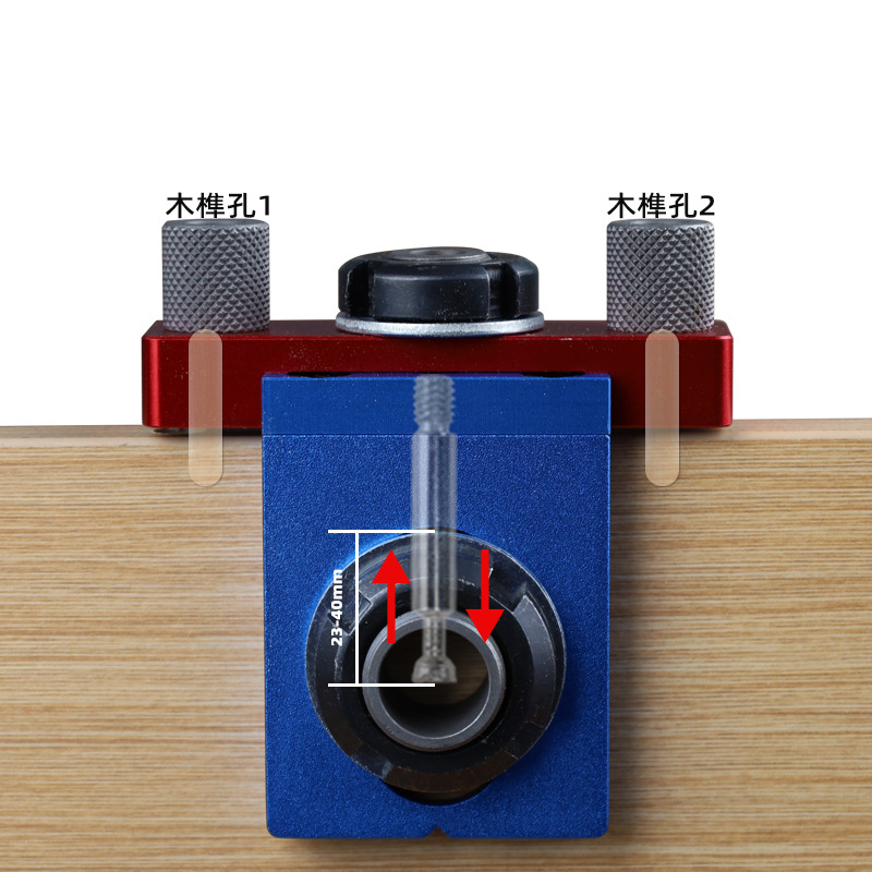 TEBAK W-136 جيب ثقب الرقصة عدة - مراجعة Dowel Jig Kit وسعره