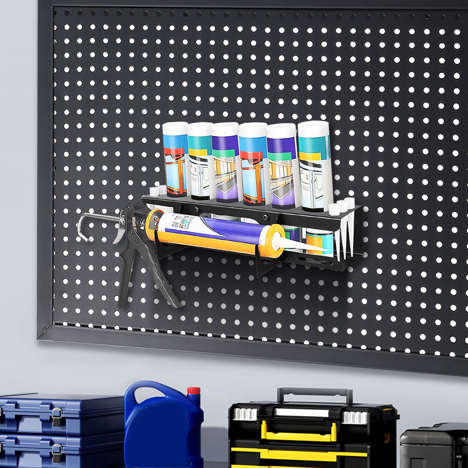 رف أدوات متين مثبت على الحائط  - مراجعة Workshop Tools Storage وسعره