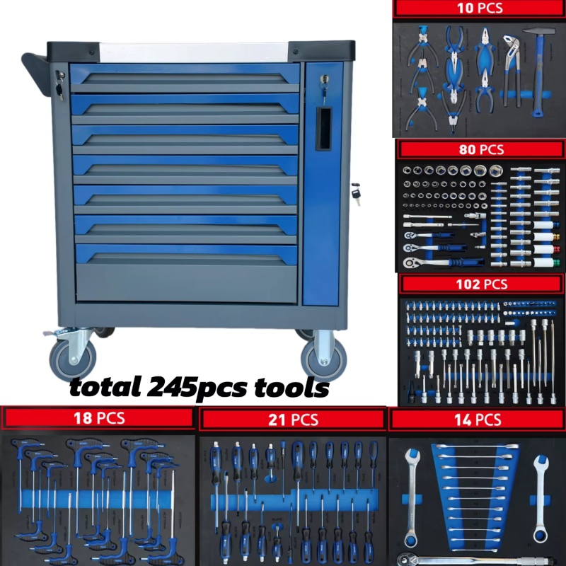 خزانة أدوات فولاذية متحركة بـ  - مراجعة Workshop Tools Storage وسعره