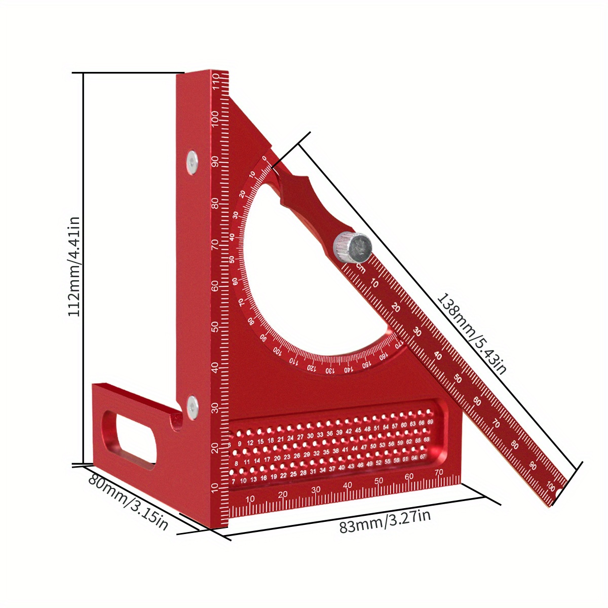 منقلة مربعة للنجارة قابلة للتع - مراجعة Dovetail Marking Guide وسعره