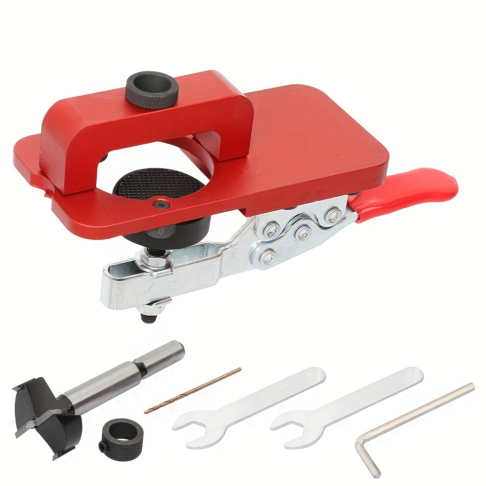 35 مللي متر المفصلي المخفي الح - مراجعة Dowel Jig Kit وسعره