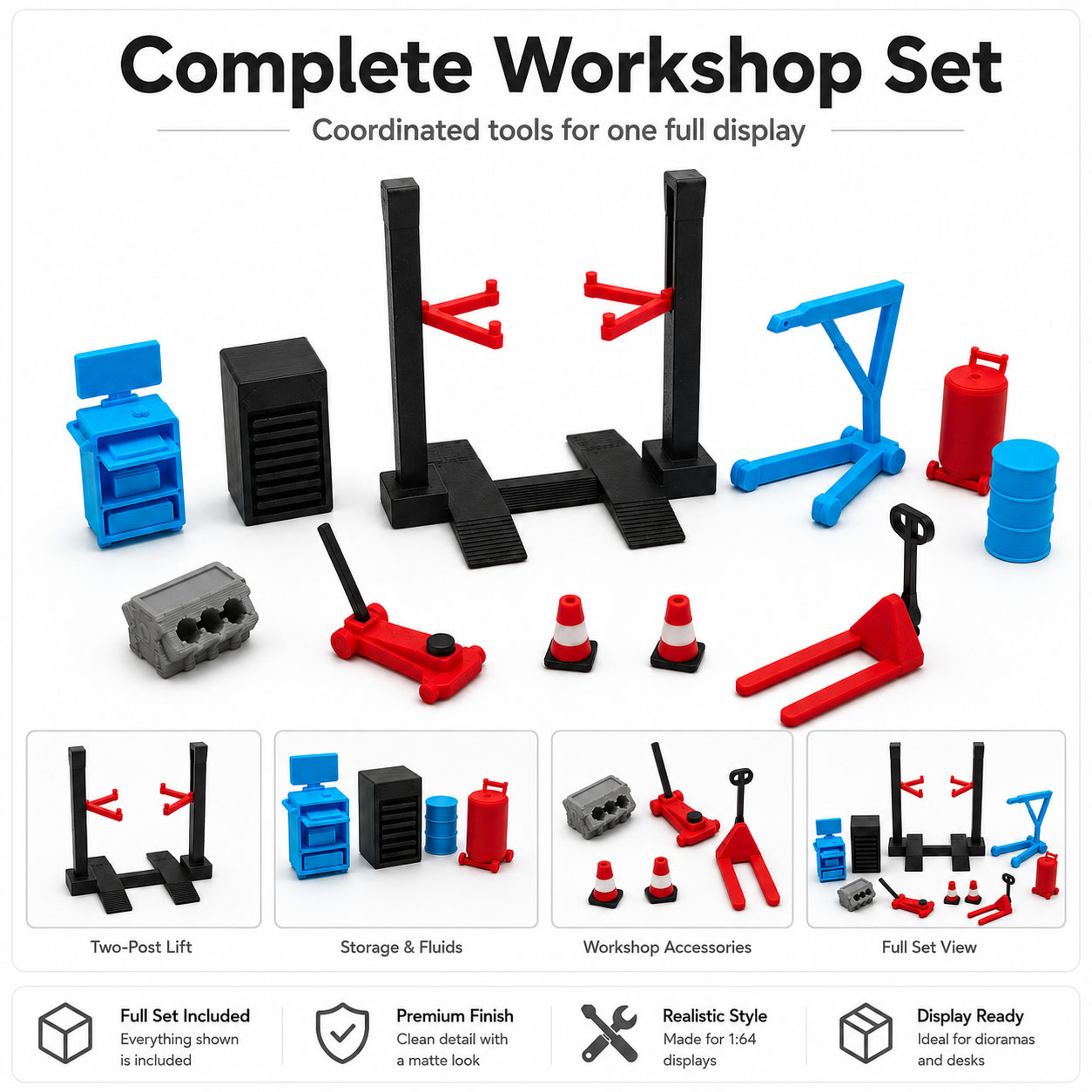 مجموعة إكسسوارات ورشة عمل مصغر - مراجعة Workshop Tools Toy وسعره