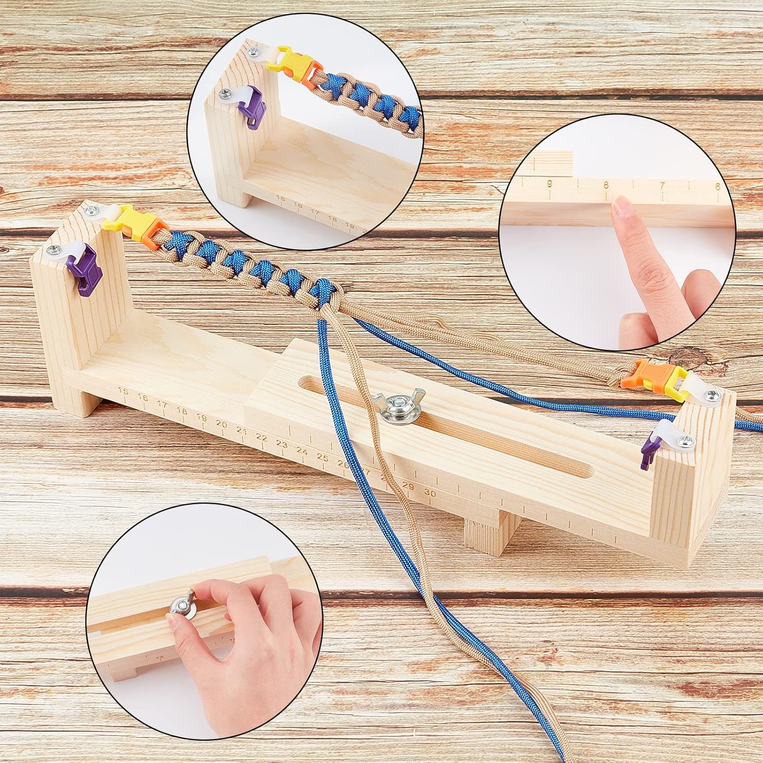 الخشب باراكورد تهزهز سوار صانع - مراجعة Dowel Jig Kit وسعره
